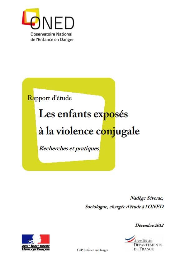 Les enfants exposés à la violence conjugale : recherches et pratiques ...